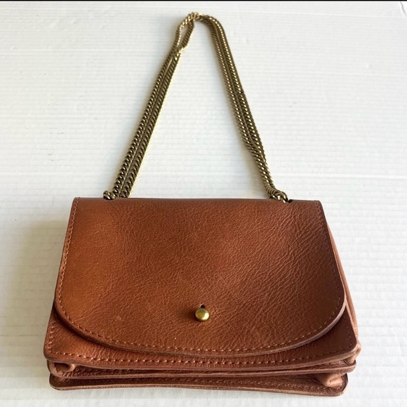 Madewell The Chain Crossbody Leather Bag - Picture 2 of 8